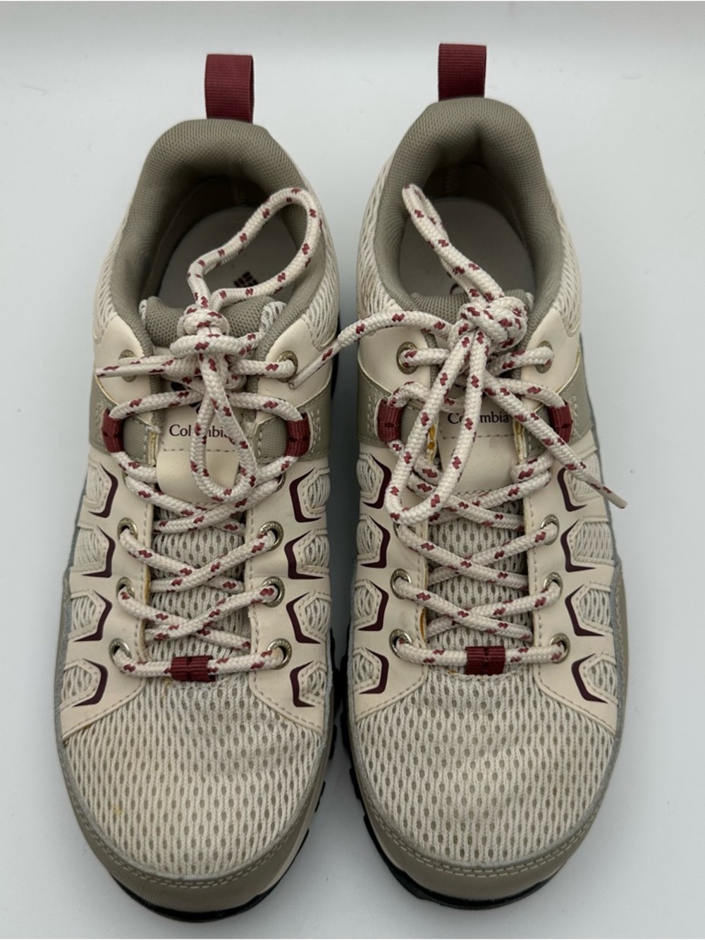 Columbia Women’s BK2139-102 Trail Hiking Shoes Tan Waterproof Sneakers Sz 8W - Picture 4 of 12